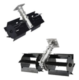 Enxada Rotativa para Roçadeira - Tubo Universal 28mm 9 Estrias