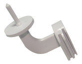 Kit 12 Porta Fruta - Universal para Gaiolas Pássaros Branco