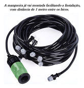 Kit Irrigação Nevoa Jardim - 10 Metros