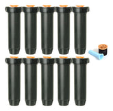 Aspersor Spray Rain Bird 1804 Bocal 18VAN - Kit 10 Peças