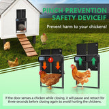 Porta para galinheiro automática - A pilha