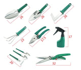 Kit Ferramentas Jardinagem - 10 Peças