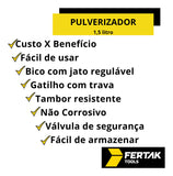 Pulverizador - Alta Pressão 1,5 Litros