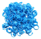 Anilhas Numeradas - 100 Unidades 8mm para Aves