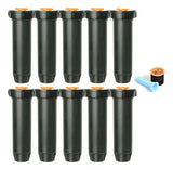 Aspersor Spray Rain Bird 1804 Bocal 18VAN - Kit 10 Peças