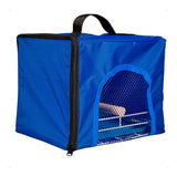 Caixa Transporte Pássaros - Azul