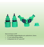 Derivação Y Engate Rápido - Microtubo 4mm