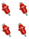 Bico Bebedor Automático Aves - Kit 10 Unidades Vermelho