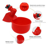 Bebedouro automático - galinhas e codornas